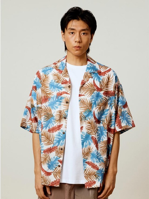 MOUNTAINFEVER 프린팅 하와아인 셔츠 (2 컬러)