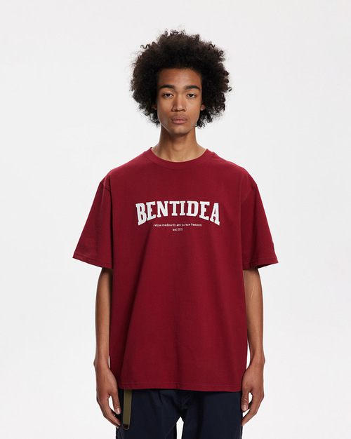 BENTIDEA 로고 프린팅 티셔츠 (2 컬러)