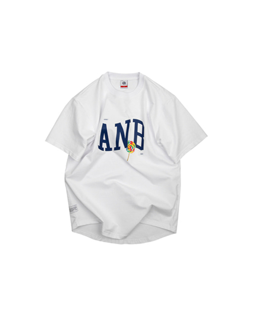 ANBBRAND 로고 프린팅 티셔츠 (3 컬러)