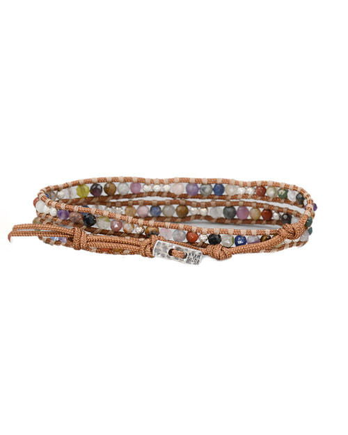 LOTUSMANN mixed color natural stone bracelet (3 컬러)