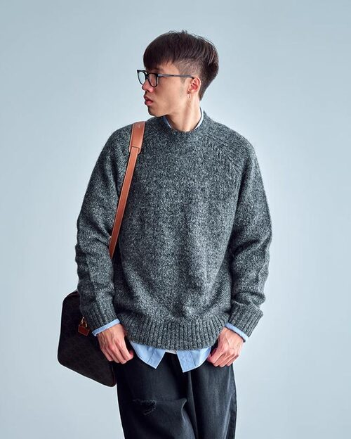HUMANIMAL 모헤어 메리노울 스웨터 (5 컬러)