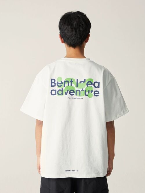 BENTIDEA ADVENTURE 로고 프린팅 티셔츠 (2 컬러)