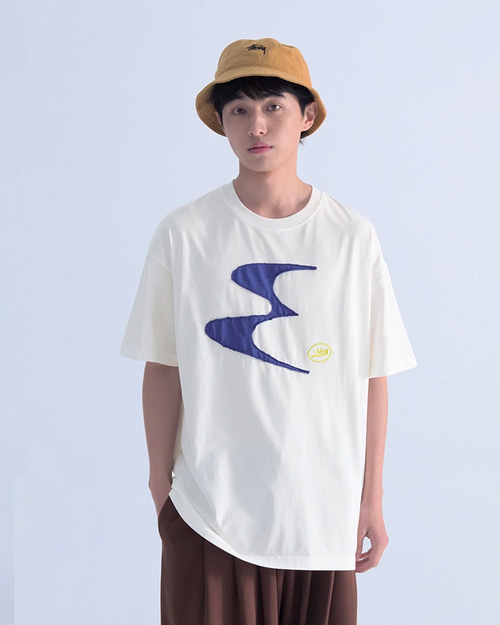 MENTMATE 루즈핏 로고 티셔츠 (2 컬러)